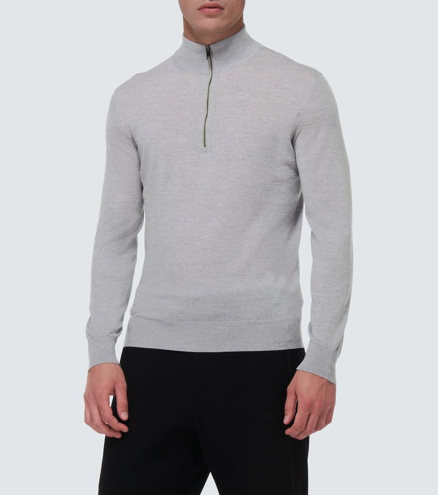Jersey de lana con cuello alto - Zegna - Modalova
