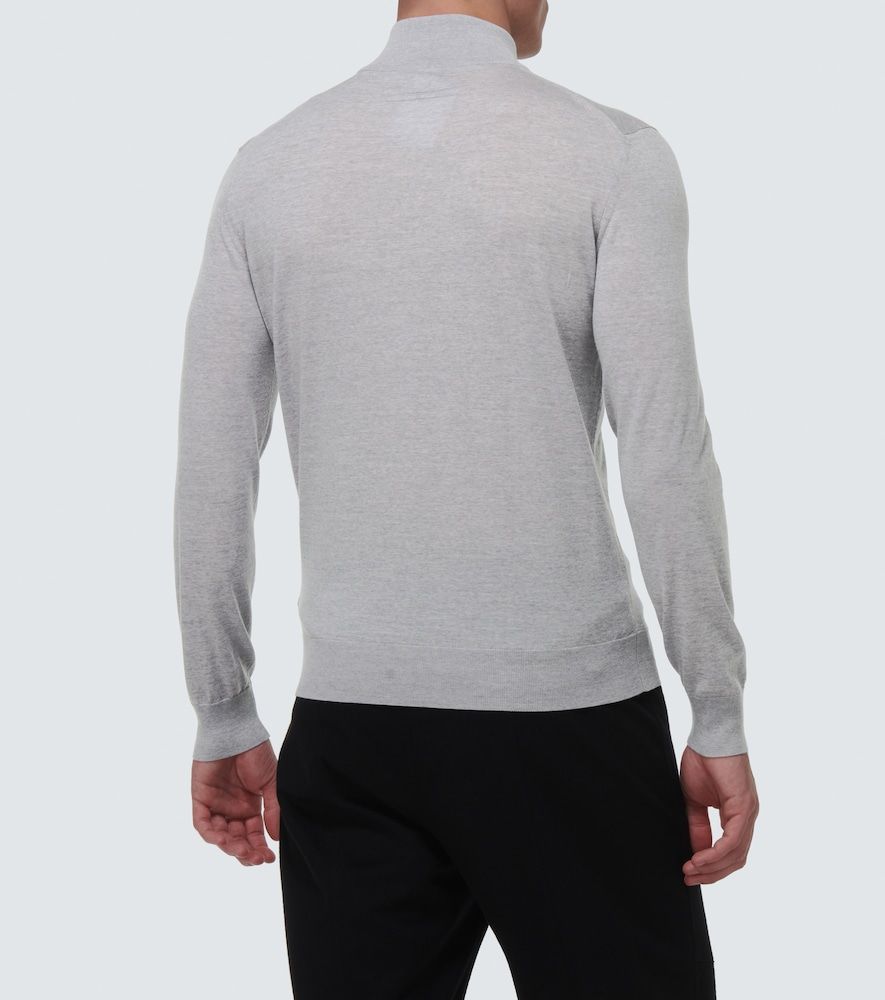 Jersey de lana con cuello alto - Zegna - Modalova
