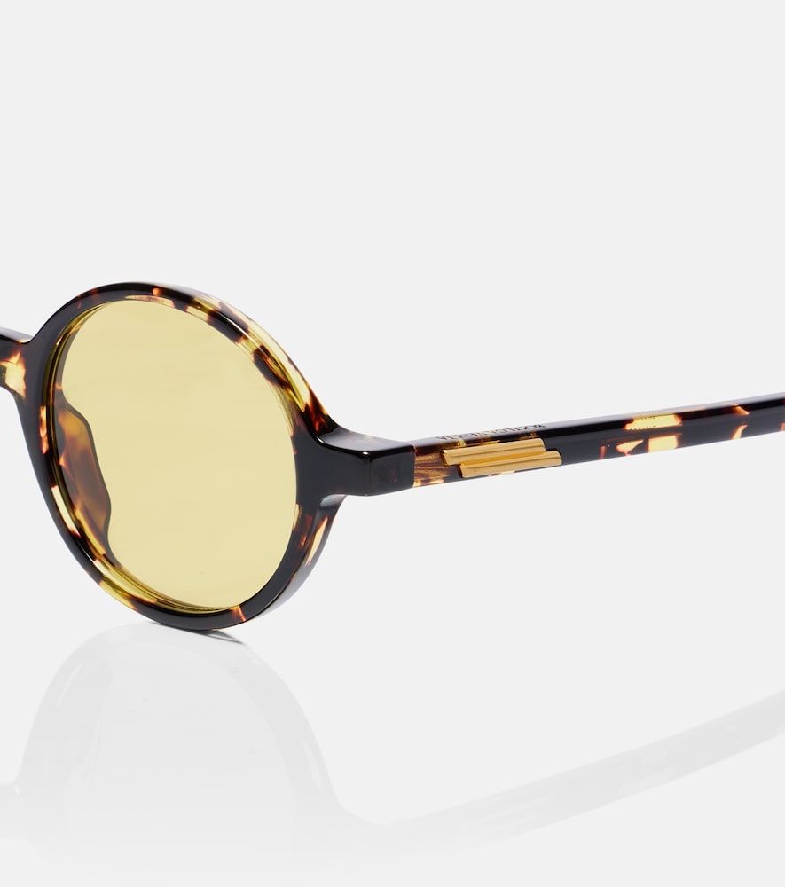 Bottega Veneta Runde Sonnenbrille - Bottega Veneta - Modalova