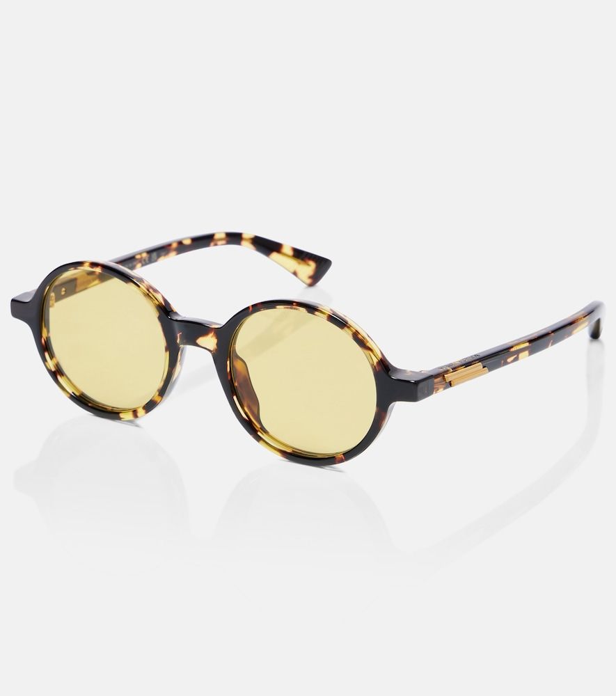 Bottega Veneta Runde Sonnenbrille - Bottega Veneta - Modalova