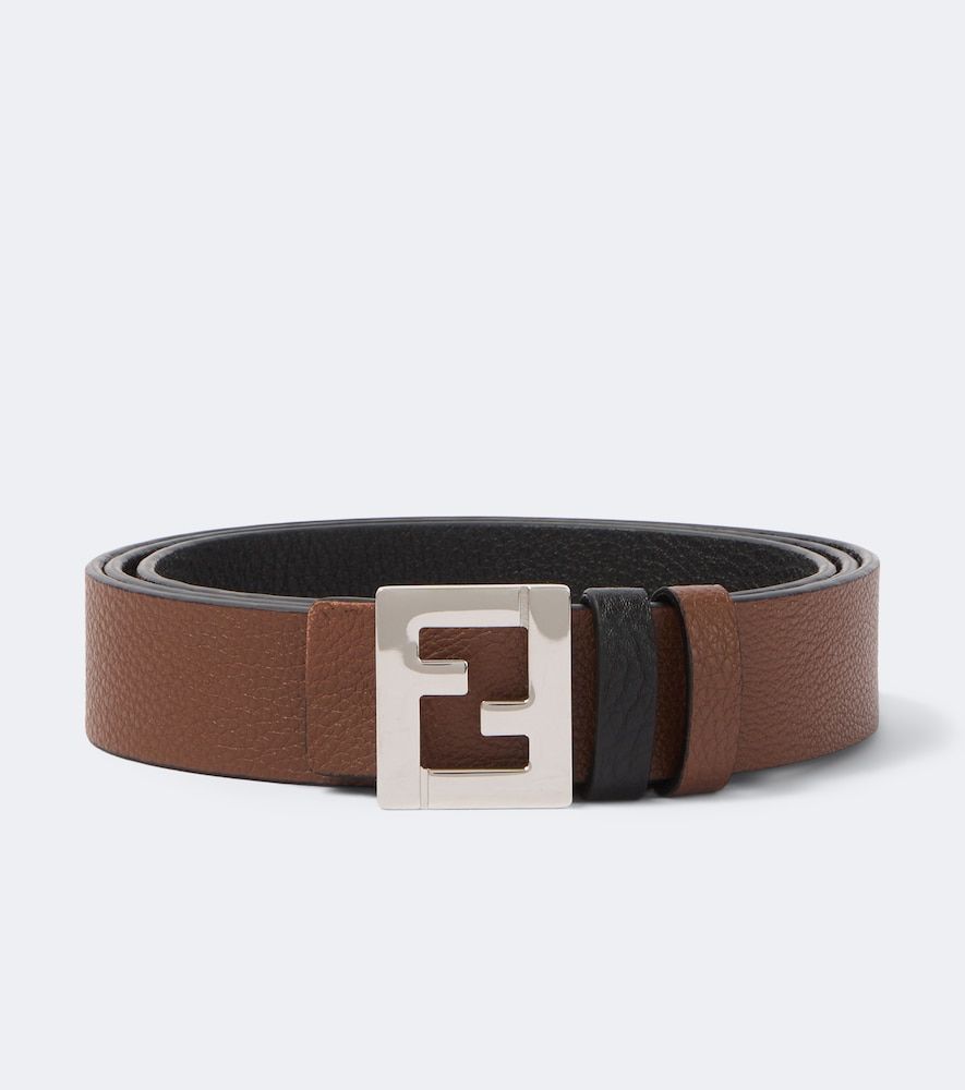 Cintura reversibile FF in pelle - Fendi - Modalova