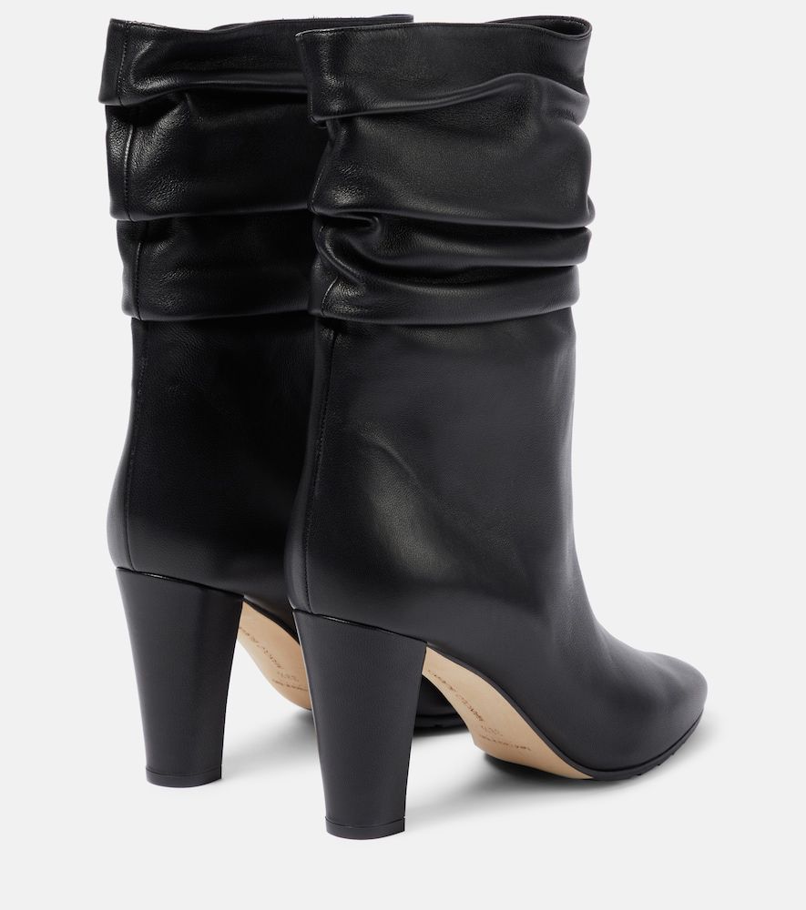 Stiefel Calasso 90 aus Leder - Manolo Blahnik - Modalova
