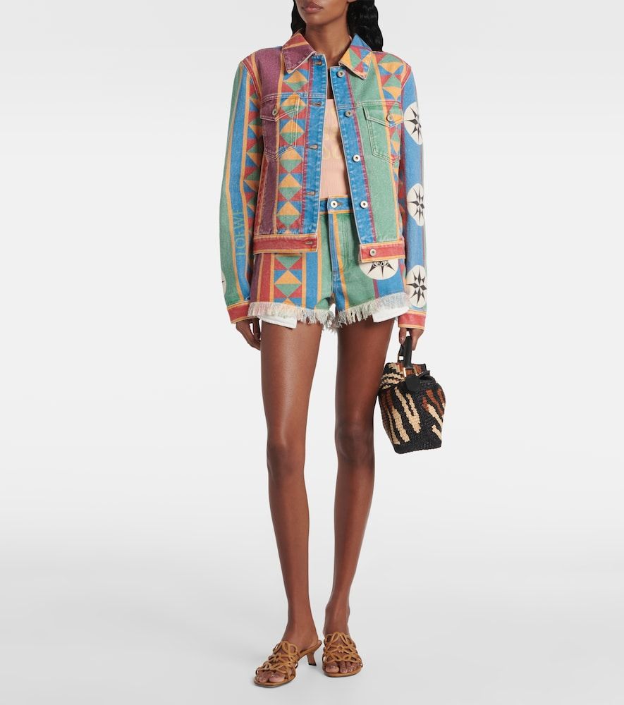Mules Paula's Ibiza Petal de piel con anagrama - Loewe - Modalova