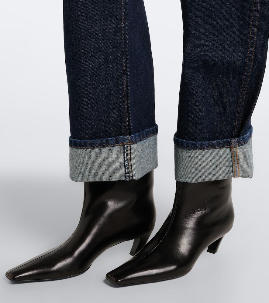 Jeans barrel Karo a vita media - Khaite - Modalova