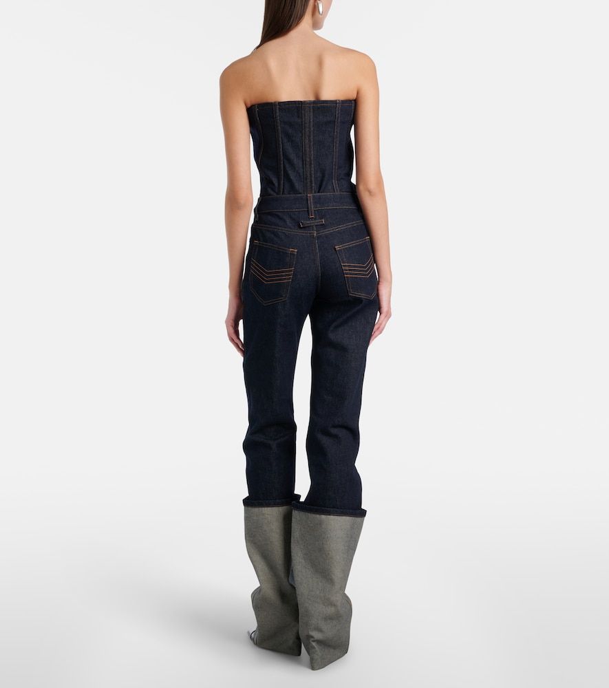 Jeans regular con cut-out - Jean Paul Gaultier - Modalova