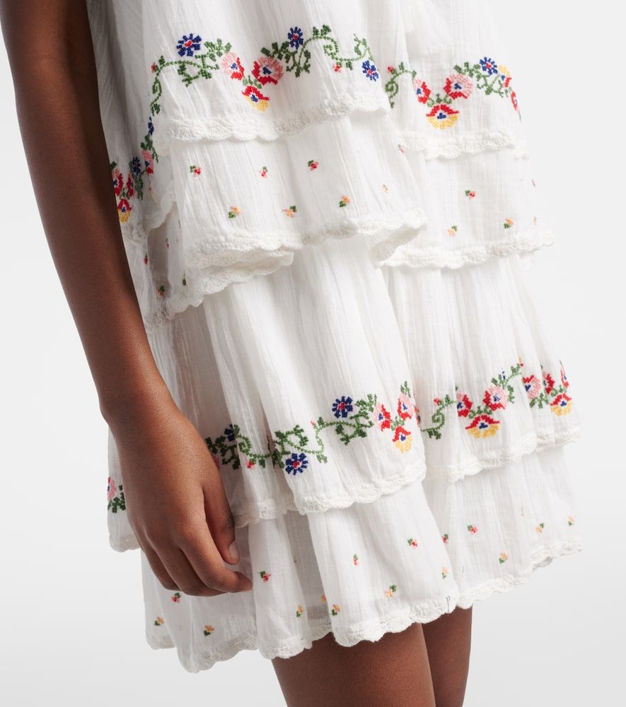 Vestido corto Leilani de algodón - Rixo - Modalova