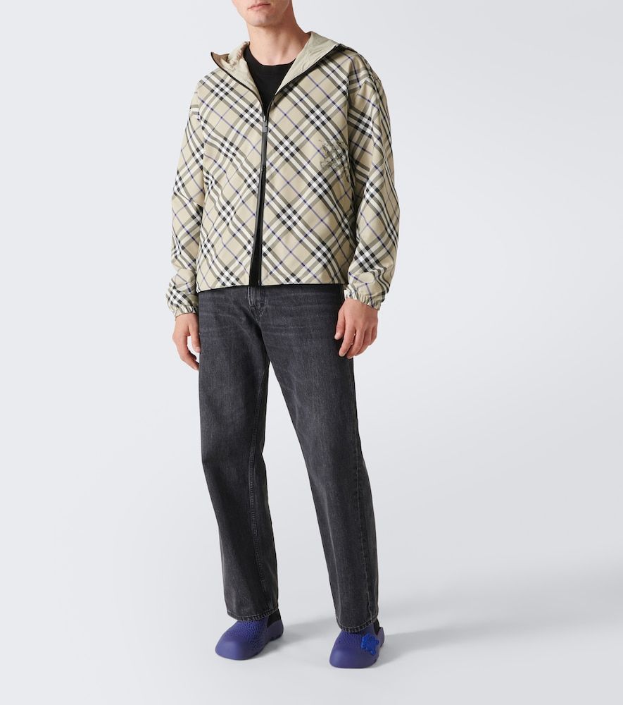 Burberry Zuecos de goma con logo - Burberry - Modalova