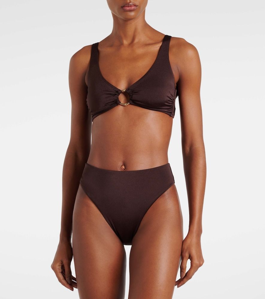 Braga de bikini Coco Palm de tiro alto - Heidi Klein - Modalova