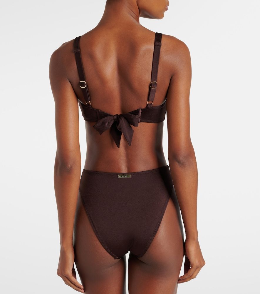 Braga de bikini Coco Palm de tiro alto - Heidi Klein - Modalova
