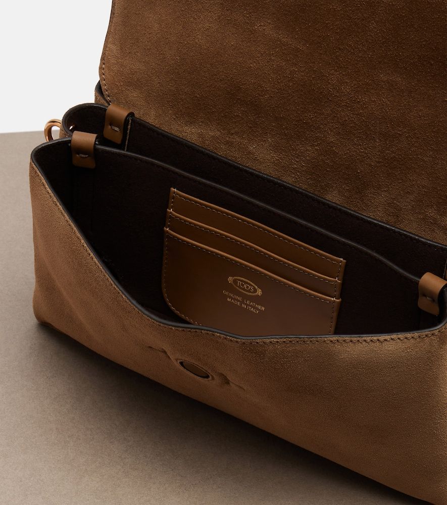 Borsa a spalla T Timeless Small in suede - Tod's - Modalova