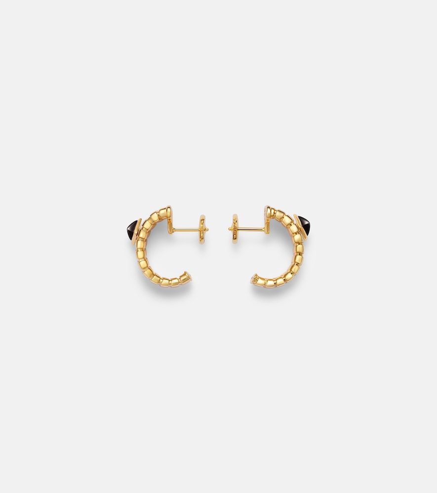 Orecchini Tubogas in 18kt con onice - Bvlgari - Modalova