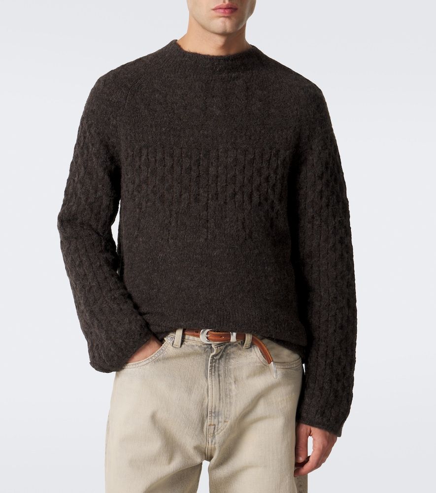 Rider alpaca and wool-blend sweater - Our Legacy - Modalova