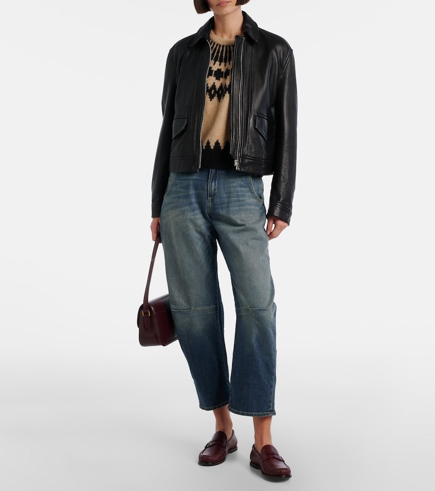 Jeans Emerson a vita media - Nili Lotan - Modalova