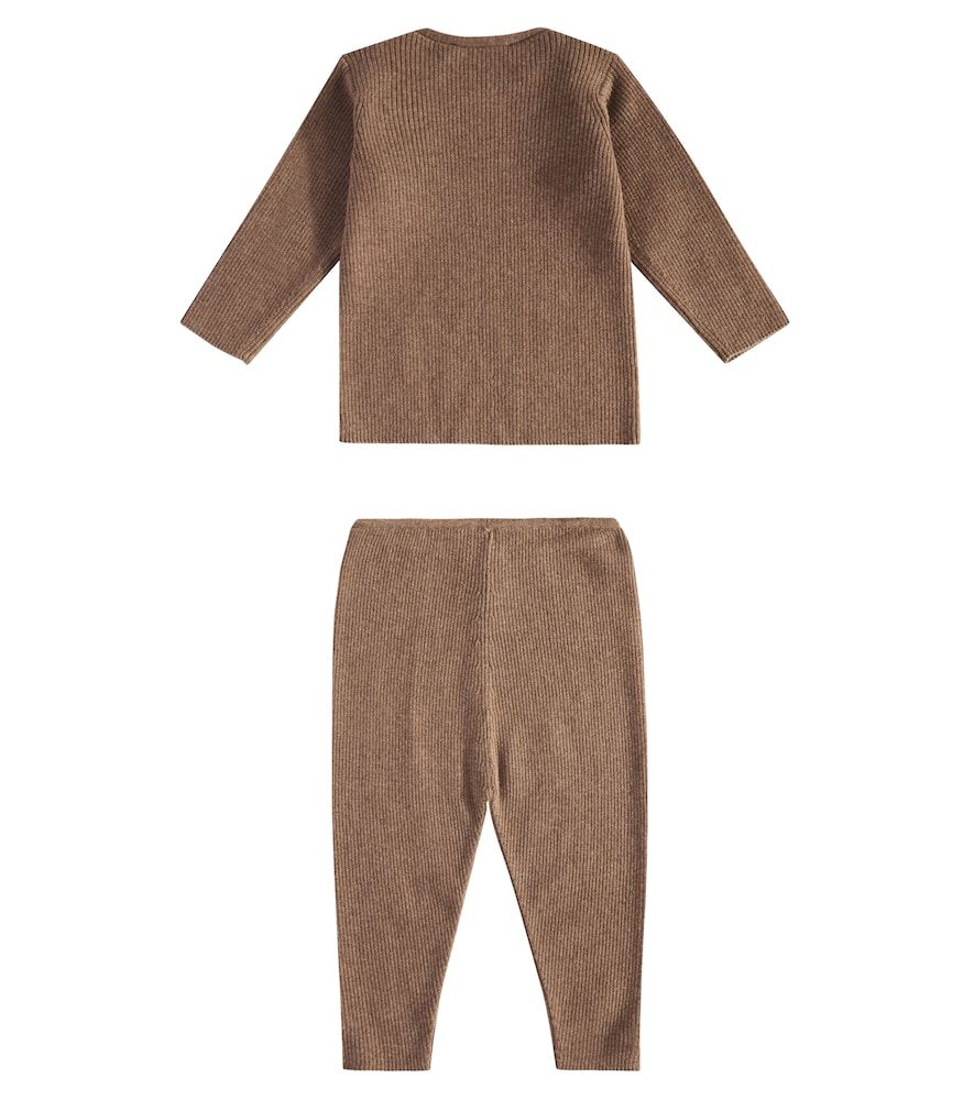 Bebé - set Fili de jersey y pantalones en mezcla de lana y algodón - Bonpoint - Modalova