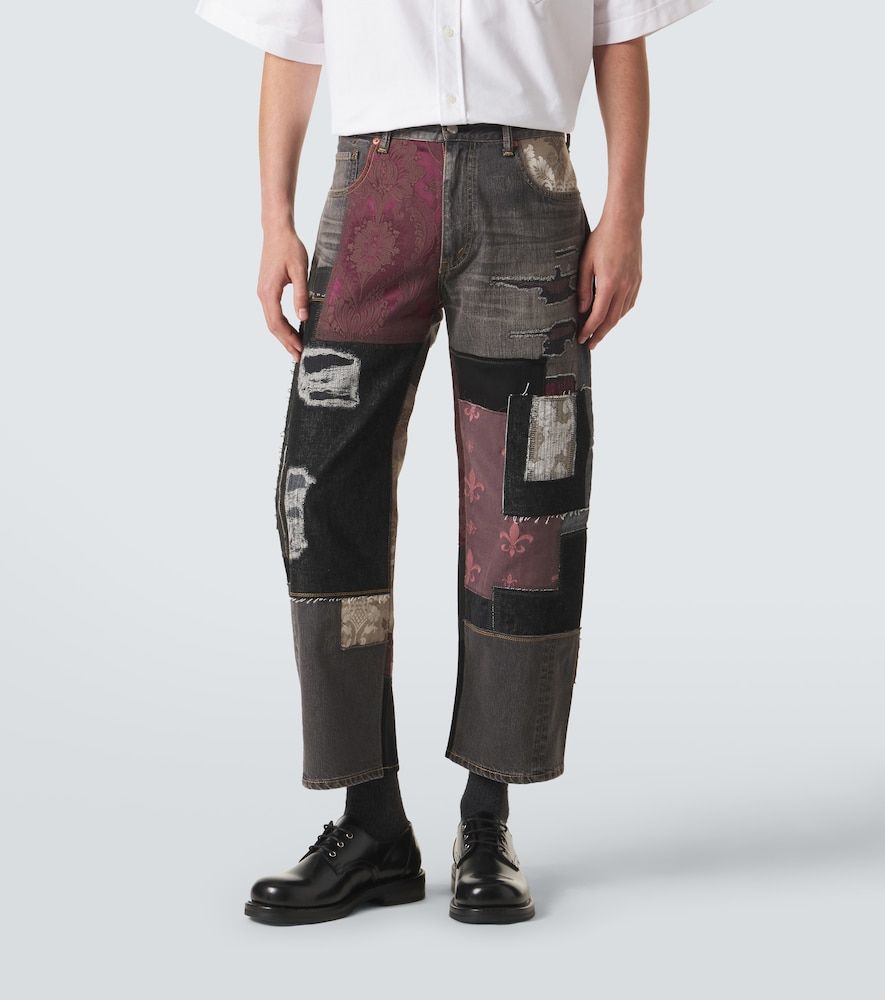 X Levi's® jeans anchos con patchwork - Junya Watanabe - Modalova