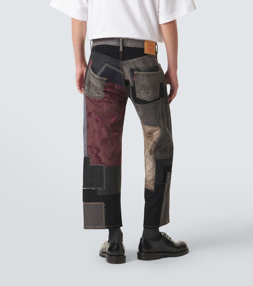 X Levi's® jeans anchos con patchwork - Junya Watanabe - Modalova