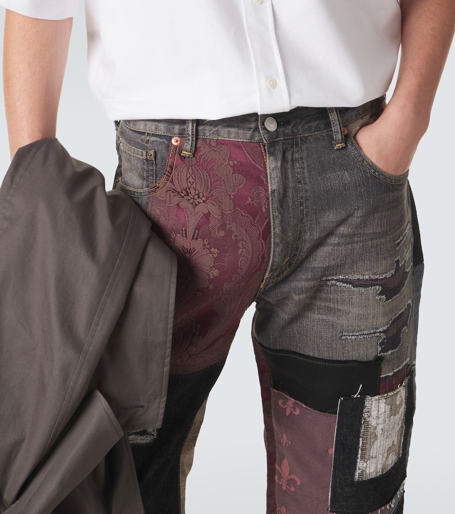 X Levi'sÂ® patchwork wide-leg jeans - Junya Watanabe - Modalova