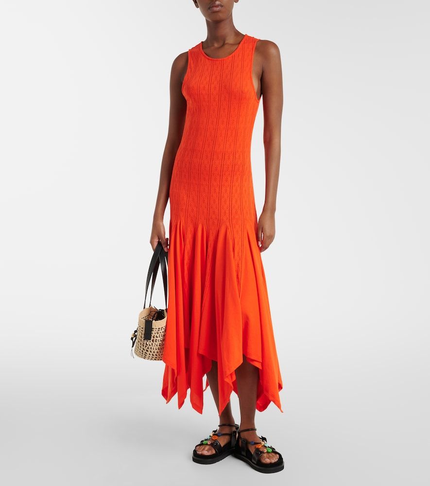 Vestido largo Paula's Ibiza de pointelle de jersey - Loewe - Modalova