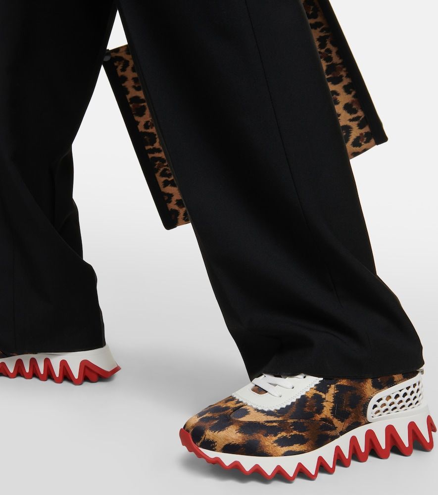 Loubishark leopard-print sneakers - Christian Louboutin - Modalova