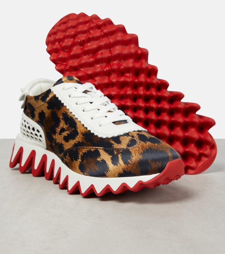Loubishark leopard-print sneakers - Christian Louboutin - Modalova