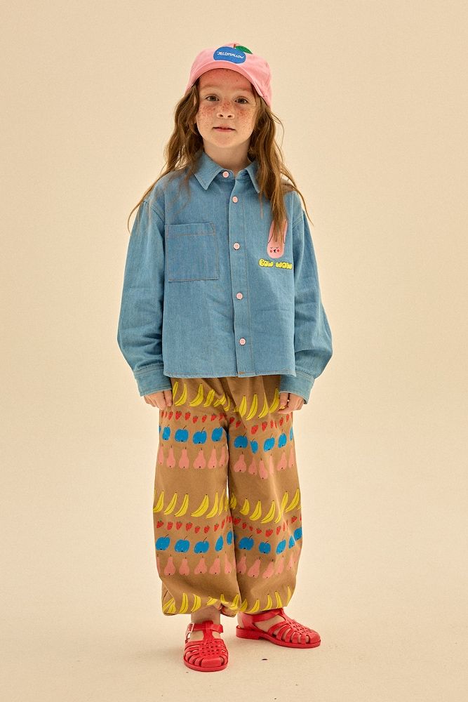Pantalones deportivos de algodón estampados - Jellymallow - Modalova