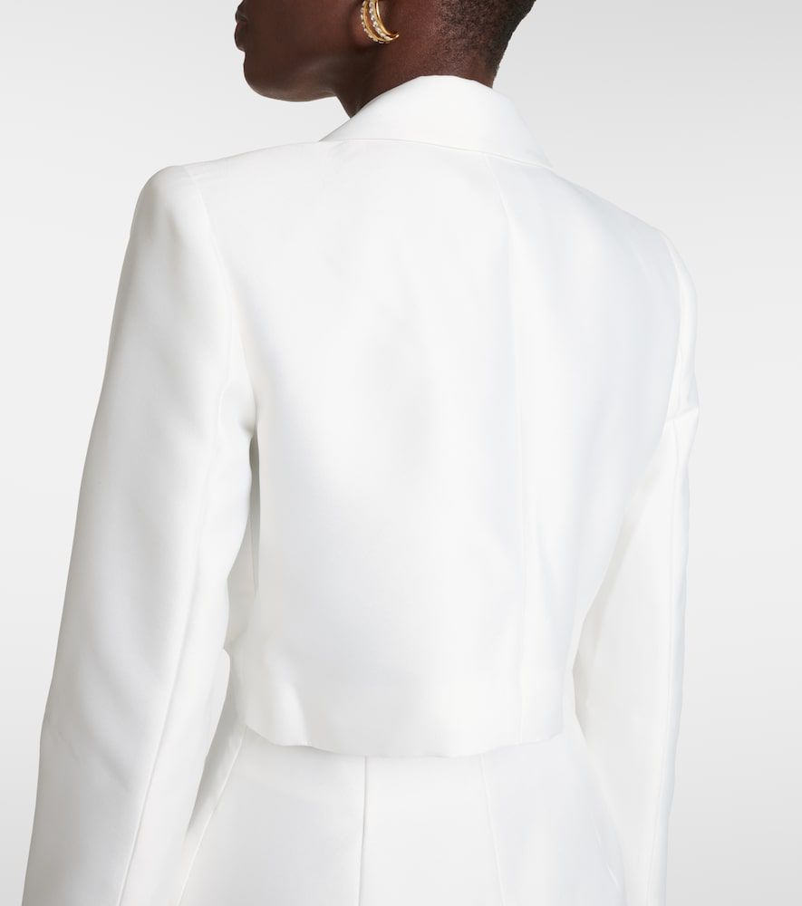 Double-breasted taffeta blazer dress - Self-Portrait - Modalova