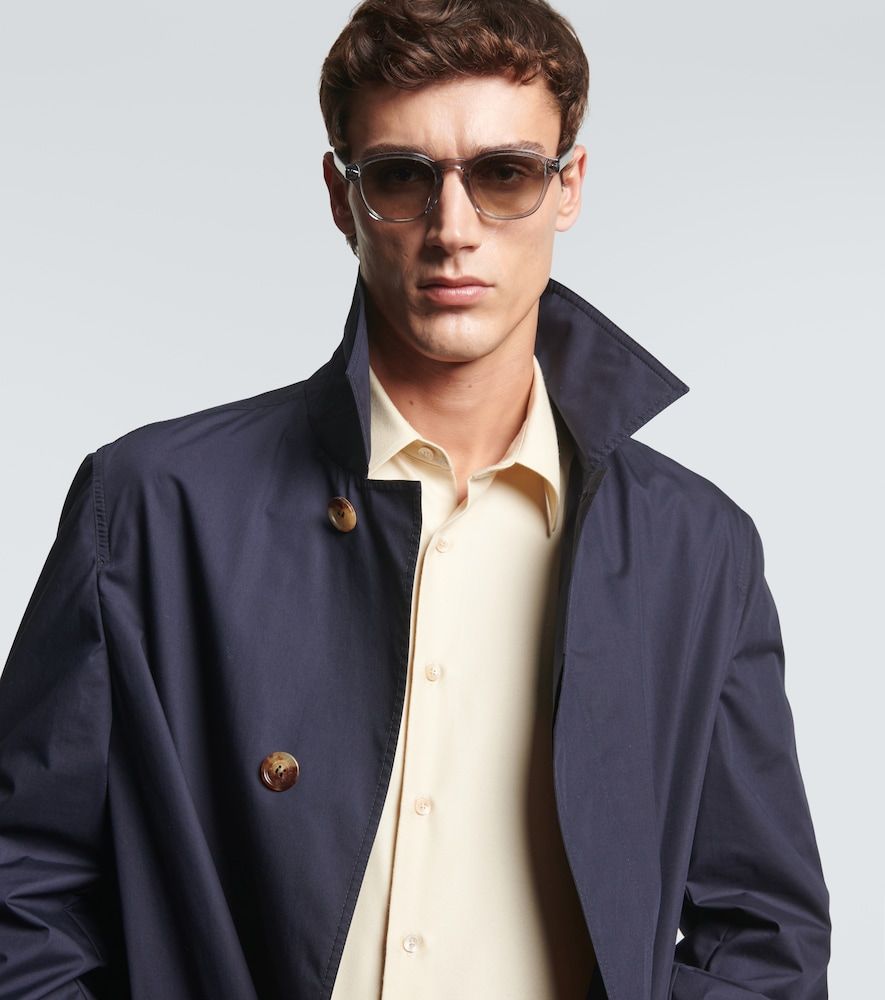 Runde Sonnenbrille Rays mit Intarsien - Brunello Cucinelli - Modalova