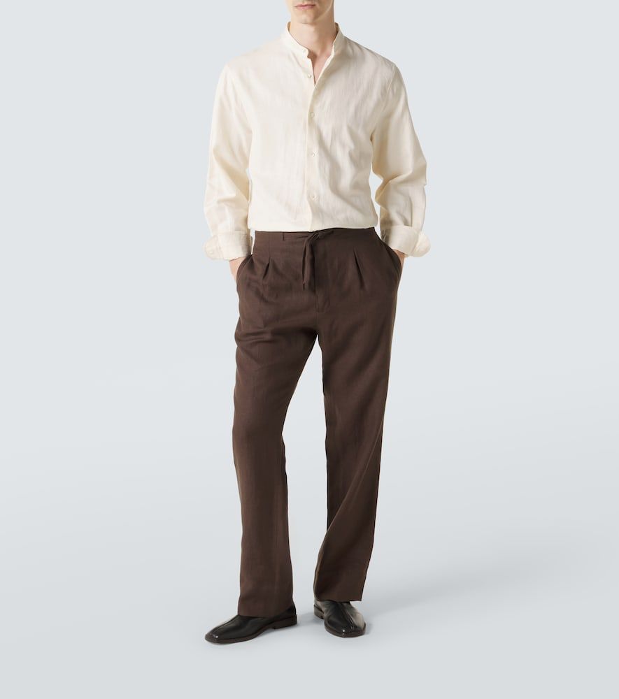 Stòffa Camicia in cotone e lino - Stoffa - Modalova