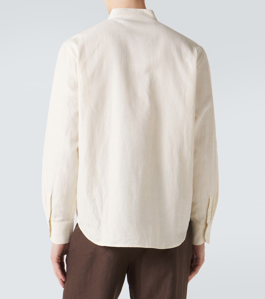 Stòffa Camicia in cotone e lino - Stoffa - Modalova
