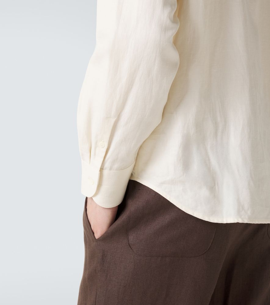 Stòffa Camicia in cotone e lino - Stoffa - Modalova