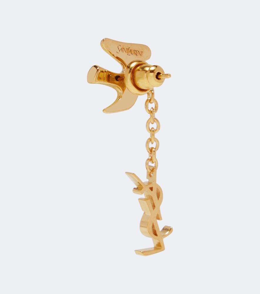 Pendientes Cassandre de latón - Saint Laurent - Modalova