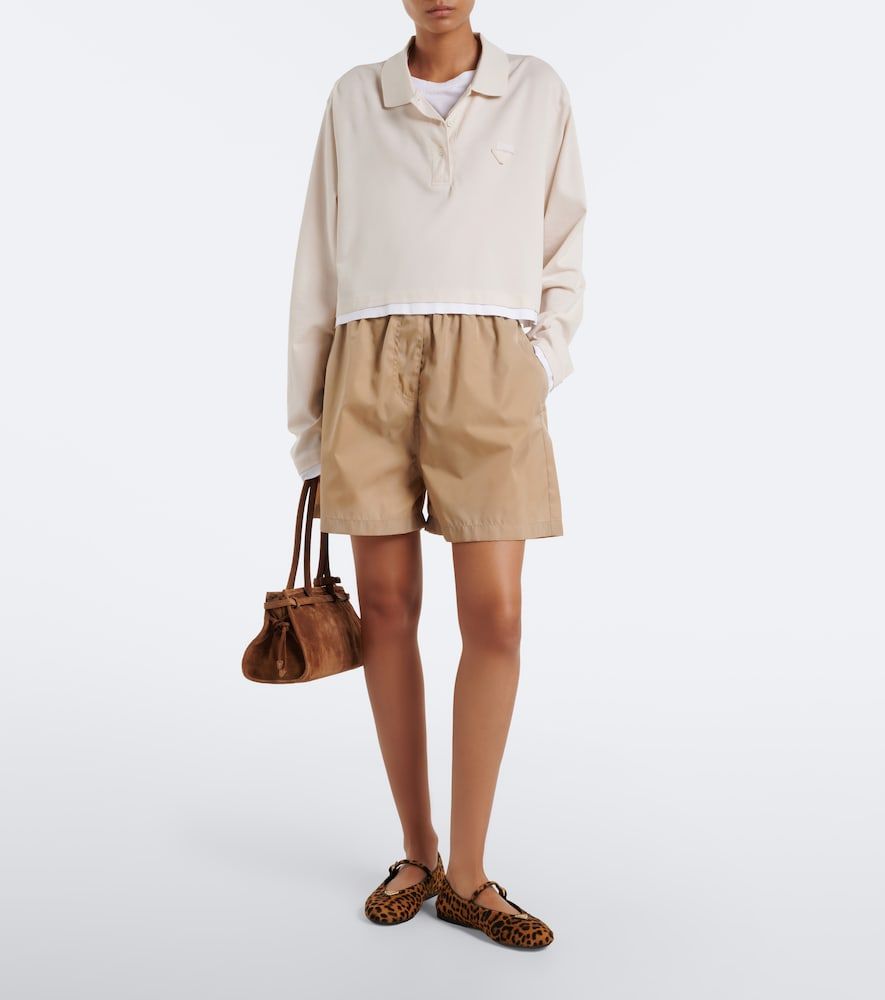 Leopard-print calf hair Mary Jane flats - Prada - Modalova