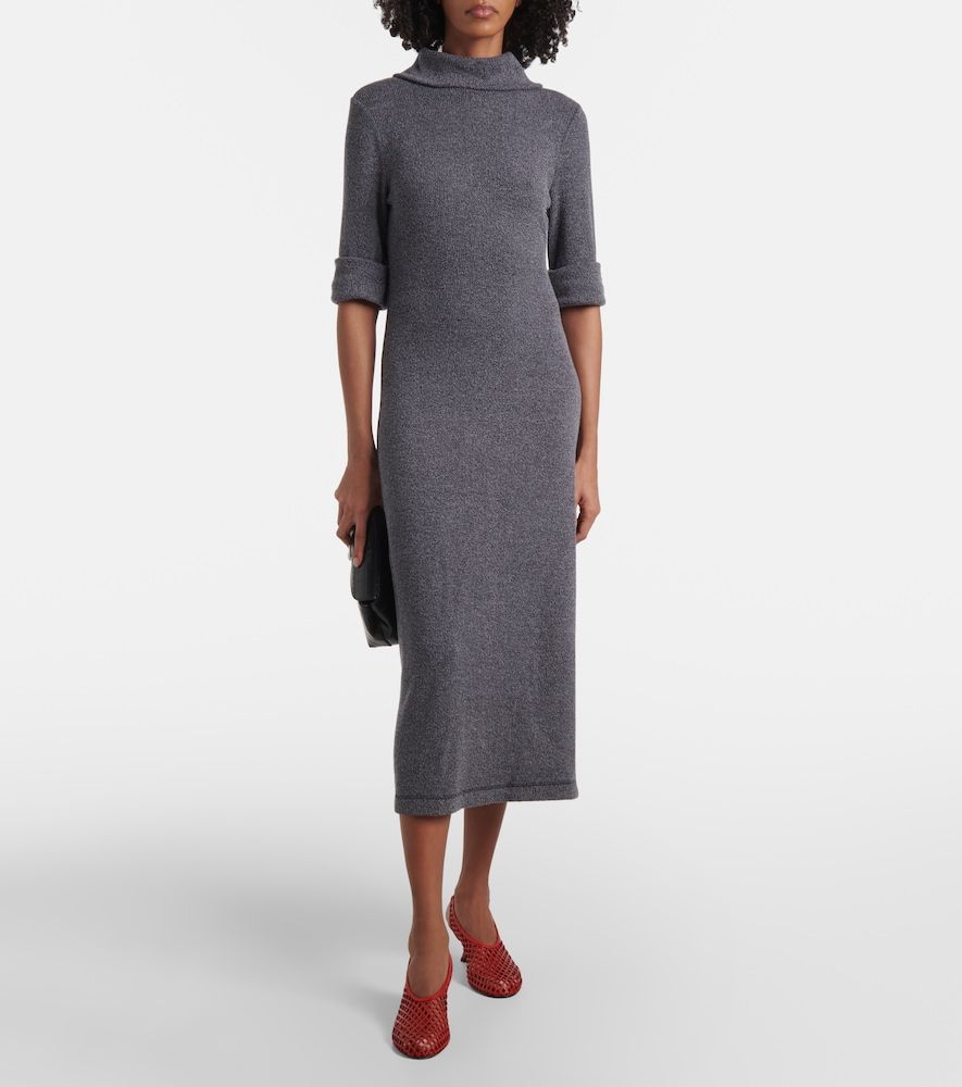White Label Cerine ribbed-knit boucle midi dress - Proenza Schouler - Modalova
