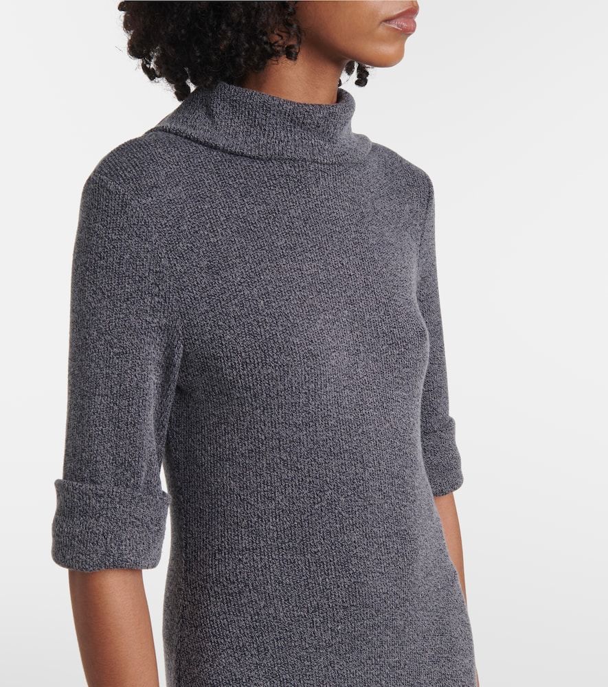 White Label Cerine ribbed-knit boucle midi dress - Proenza Schouler - Modalova