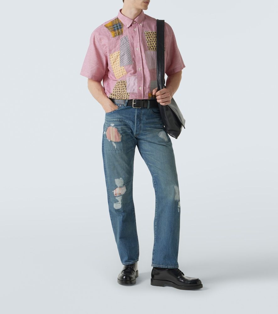 X Levi's® - Jeans regular patchwork - Junya Watanabe - Modalova