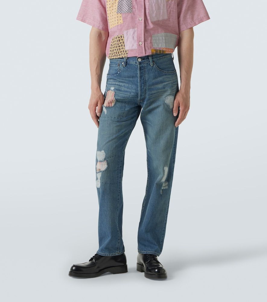 X Levi's® - Jeans regular patchwork - Junya Watanabe - Modalova