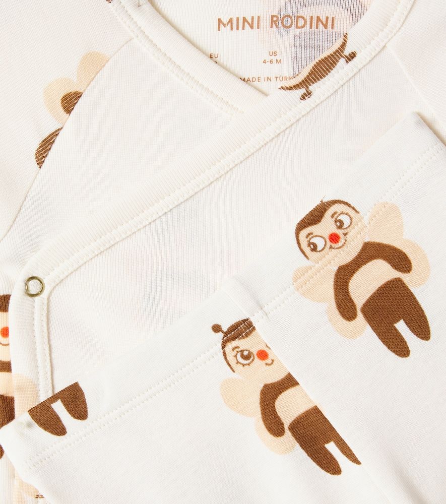Bebé - set de body y pantalones de algodón - Mini Rodini - Modalova