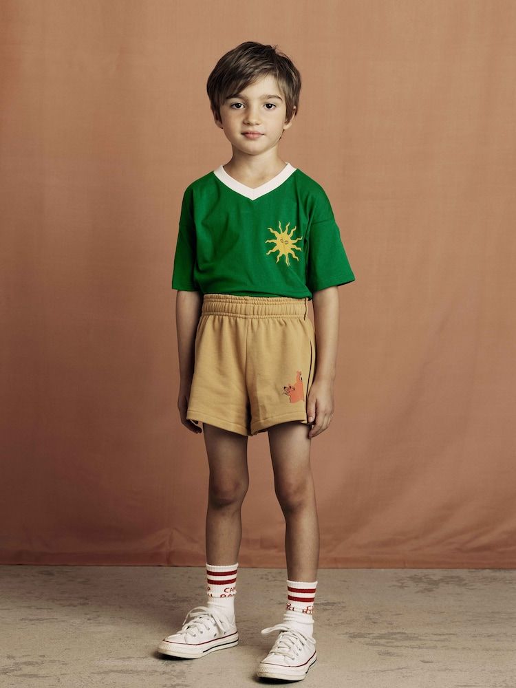 Shorts de algodón estampados - Mini Rodini - Modalova