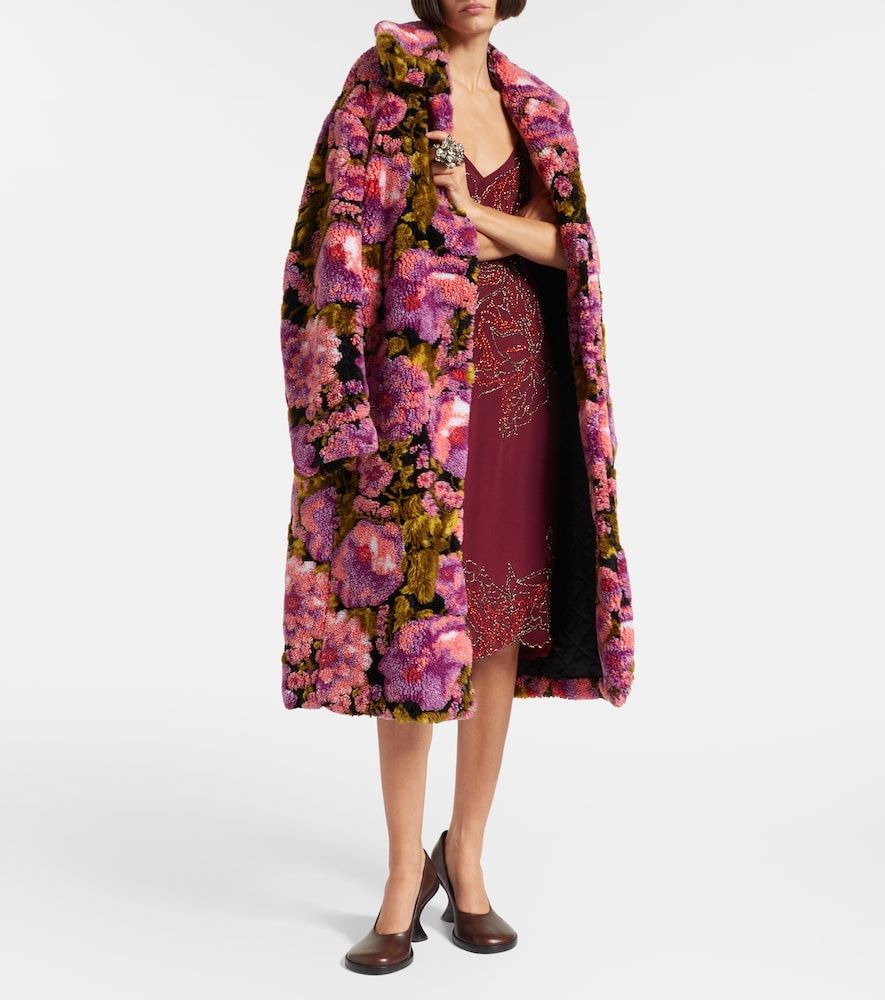 Abito sottoveste in seta con perline - Dries Van Noten - Modalova