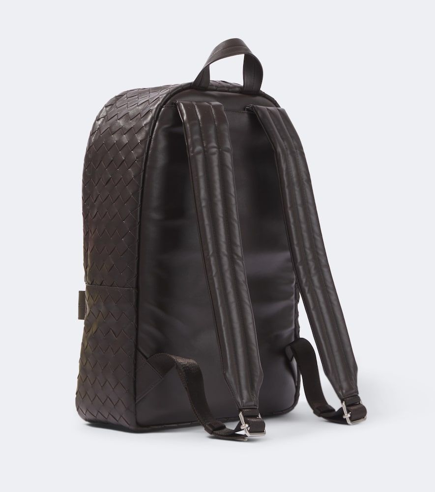 Intrecciato leather backpack - Bottega Veneta - Modalova