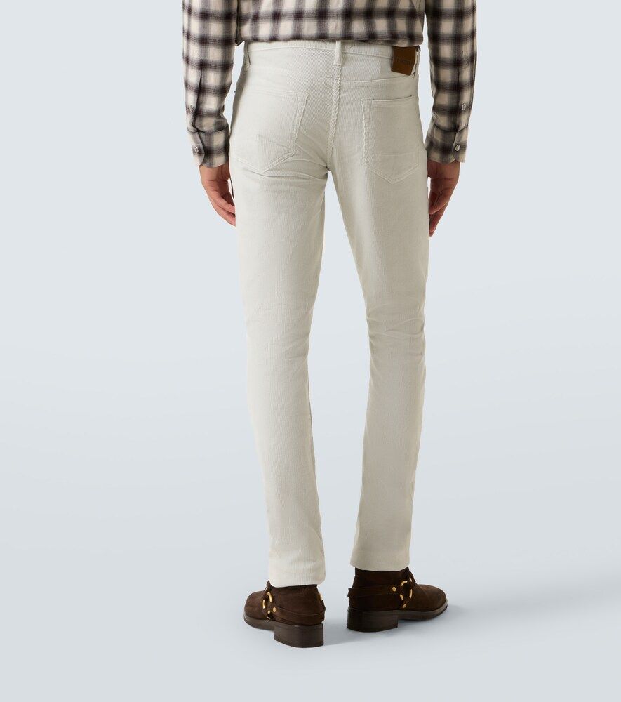 Pantalones slim de pana de algodón - Tom Ford - Modalova