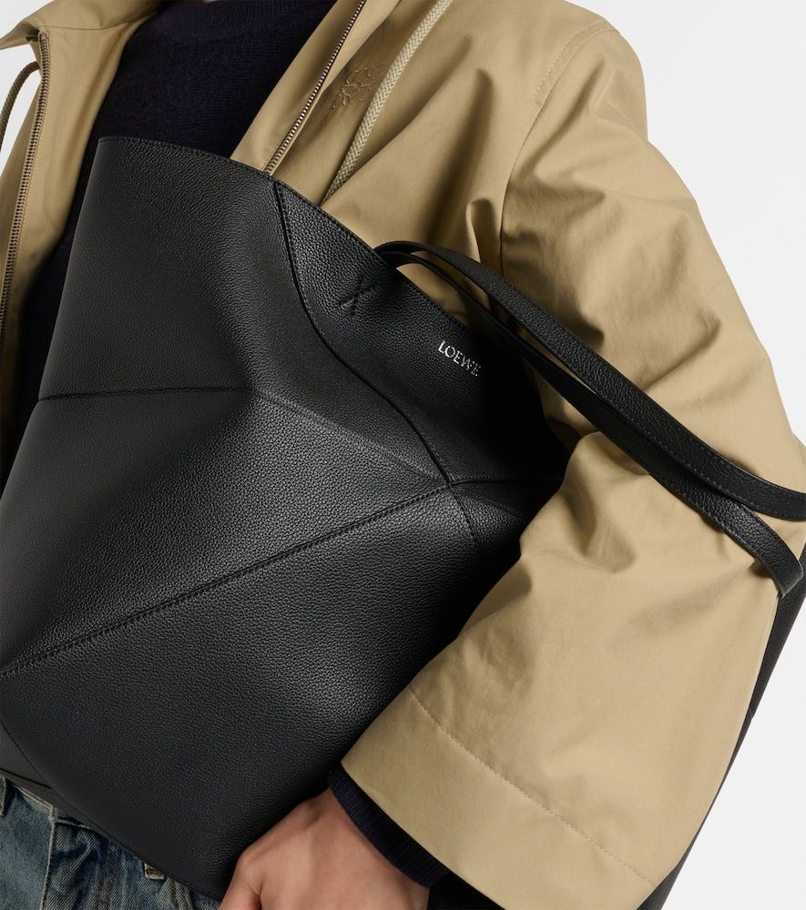 Bolso Puzzle Fold Large de piel - Loewe - Modalova