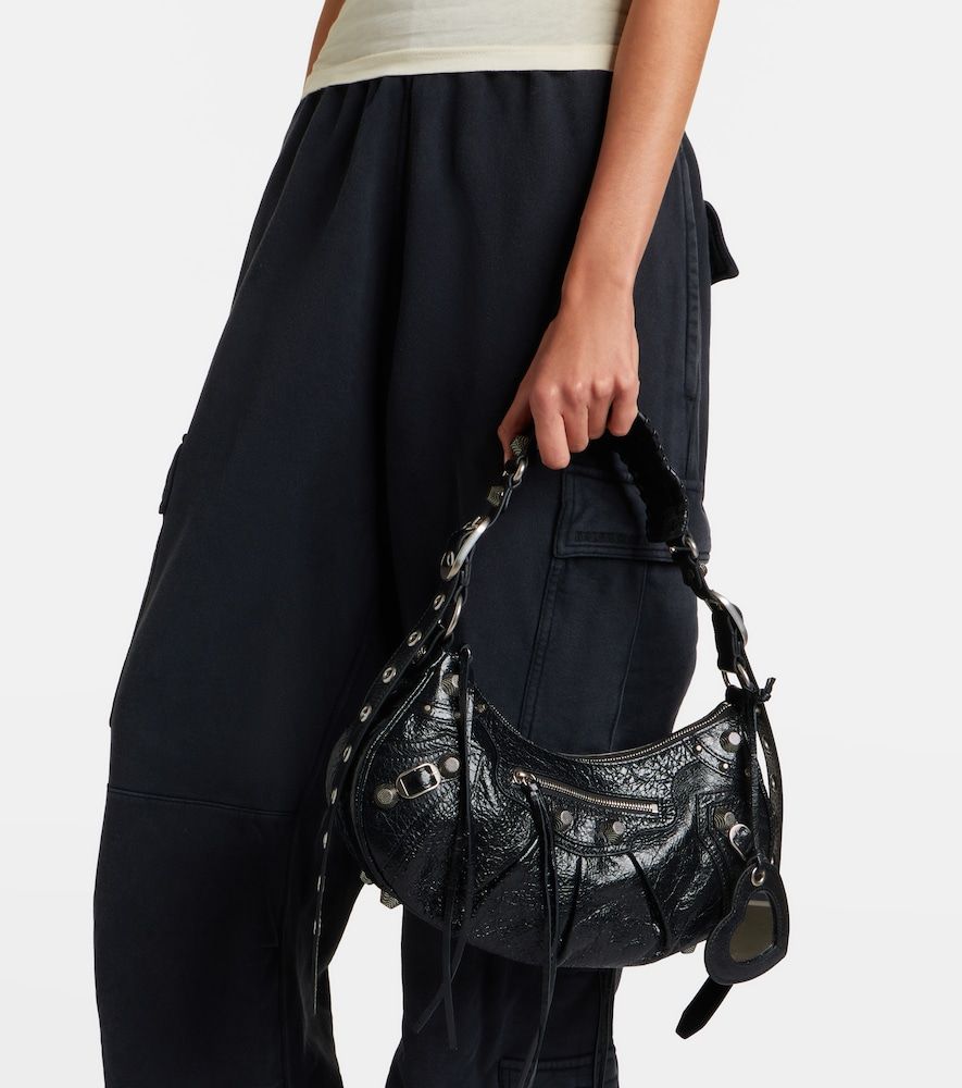Schultertasche Le Cagole Small aus Leder - Balenciaga - Modalova