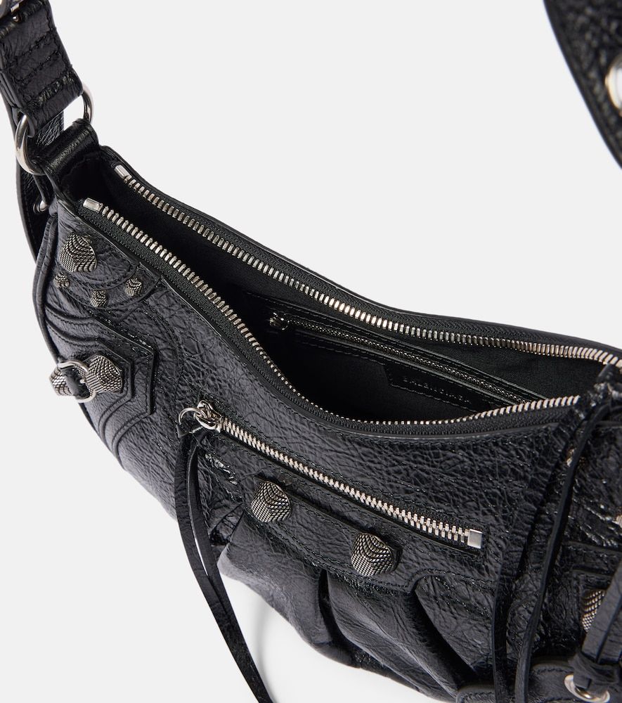 Le Cagole Small leather shoulder bag - Balenciaga - Modalova