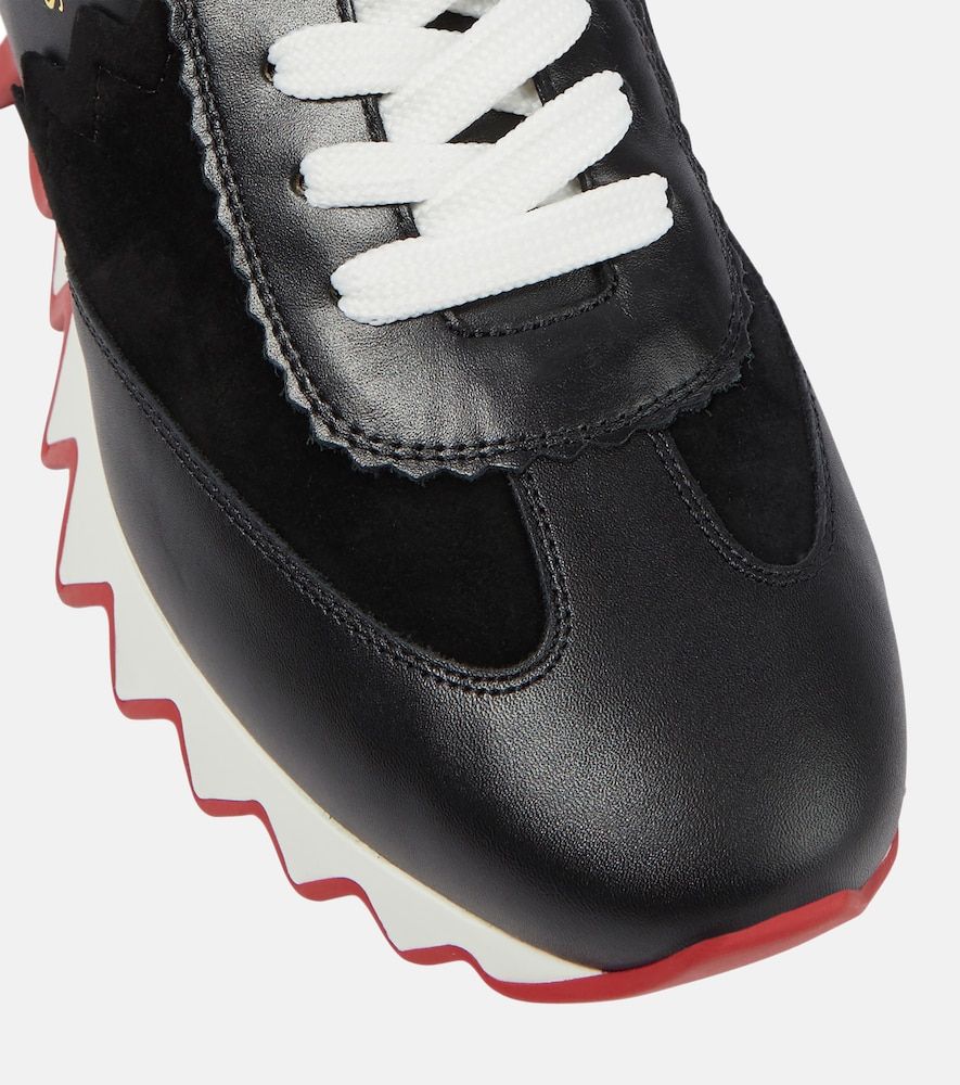 Sneakers Loubishark aus Leder - Christian Louboutin - Modalova