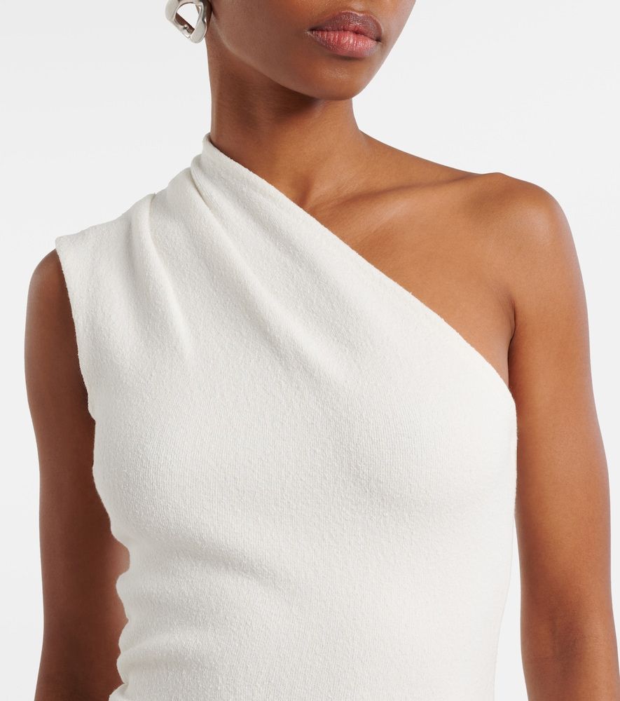 Abito lungo monospalla Cora in chiffon di crêpe - Proenza Schouler - Modalova