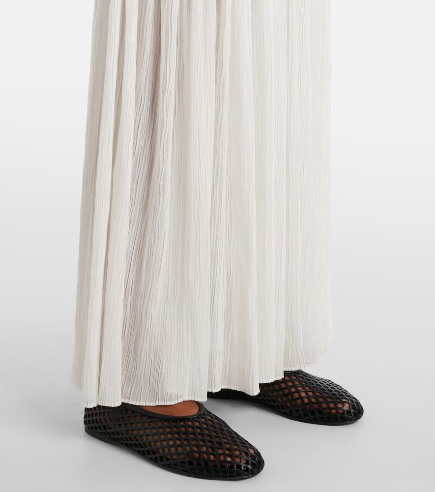 Abito lungo monospalla Cora in chiffon di crêpe - Proenza Schouler - Modalova