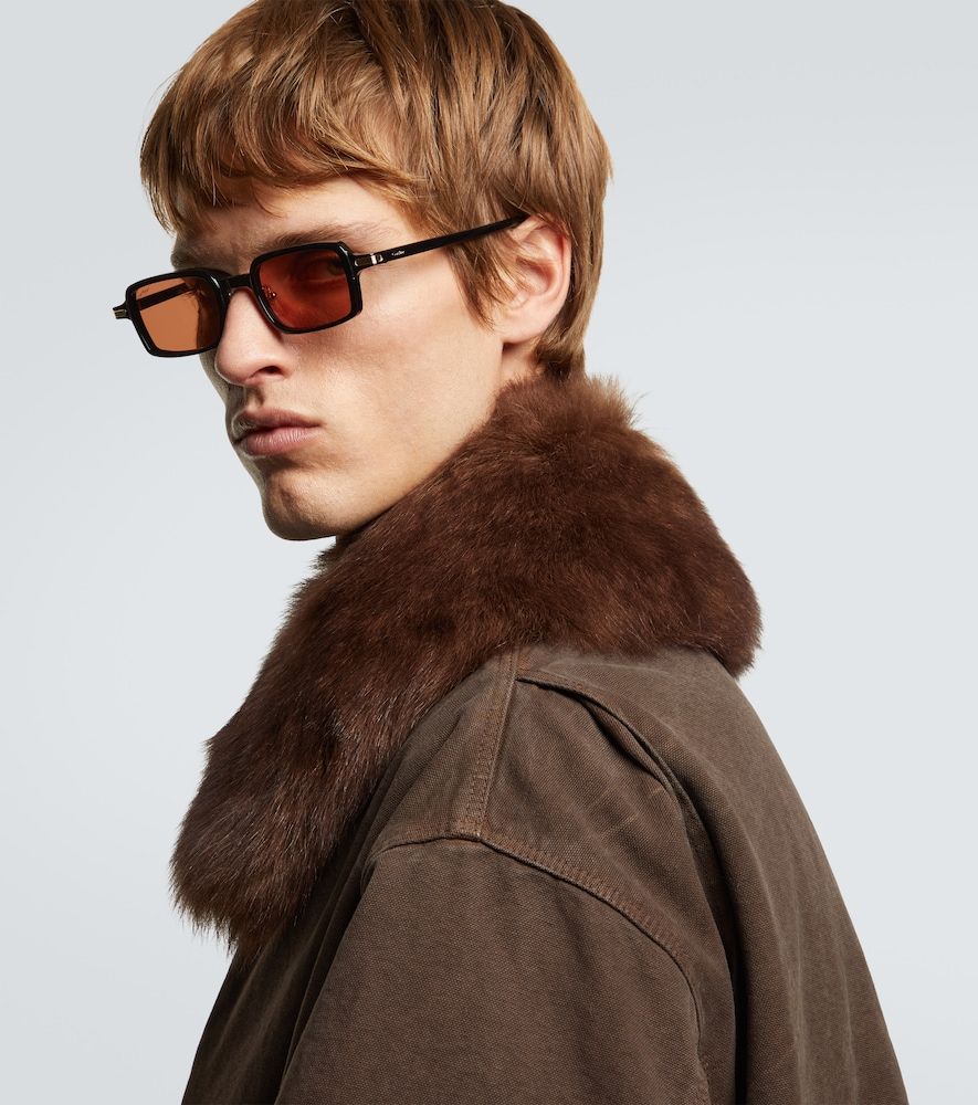 Eckige Sonnenbrille Première De Cartier - Cartier Eyewear Collection - Modalova