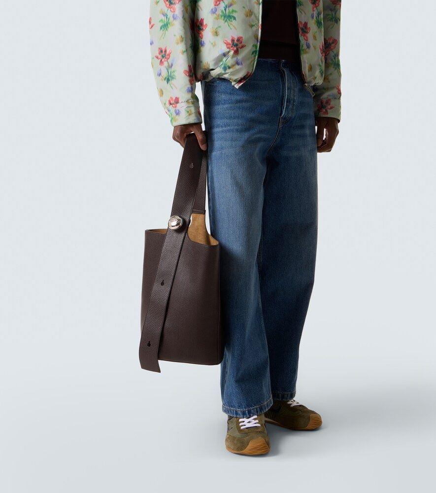 Bolso saco Pebble Large de piel - Loewe - Modalova