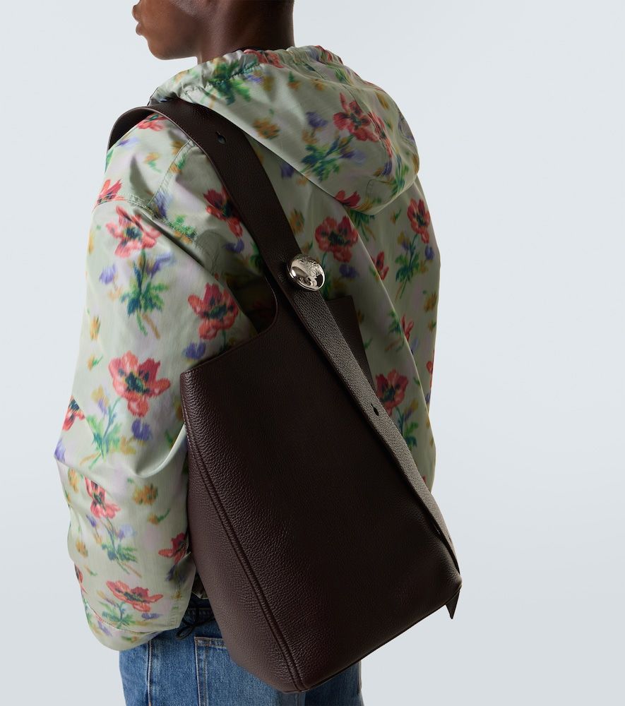 Bolso saco Pebble Large de piel - Loewe - Modalova